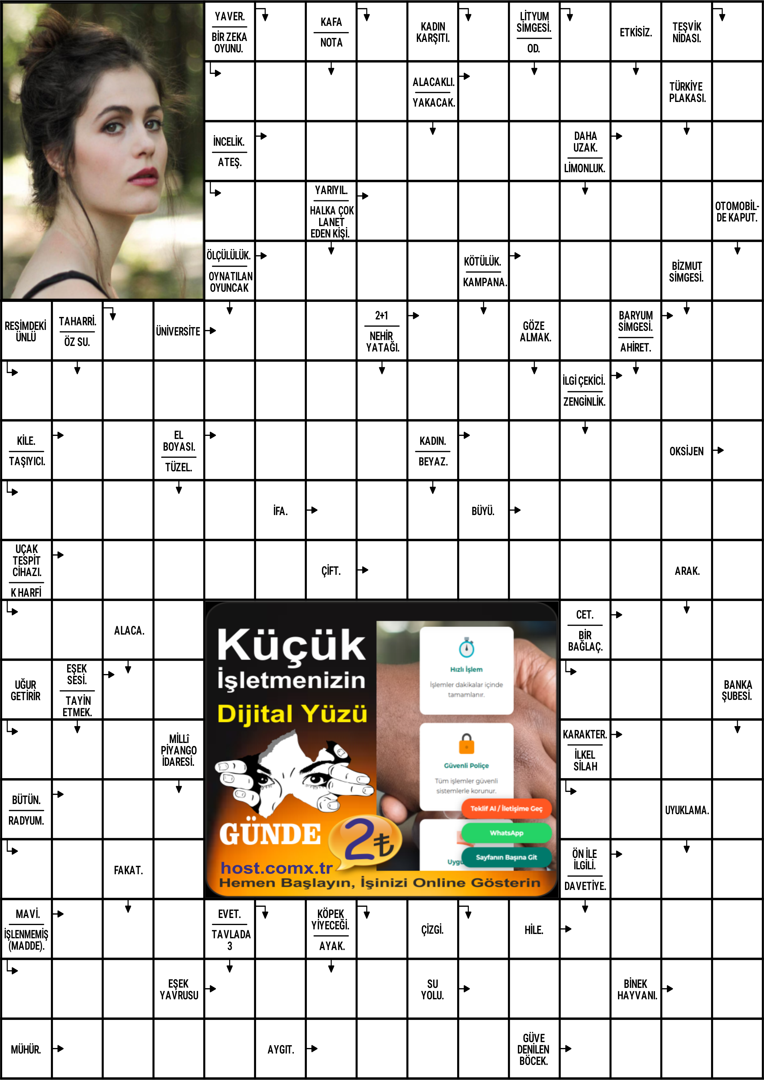 Çengel Bulmaca 29.01.2026